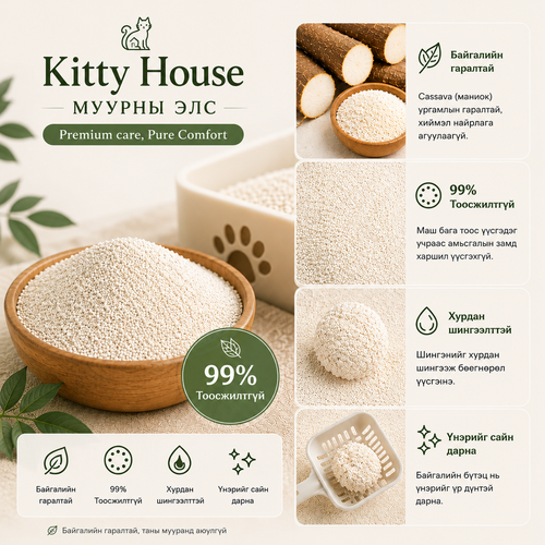 Kitty House Cassava Элс